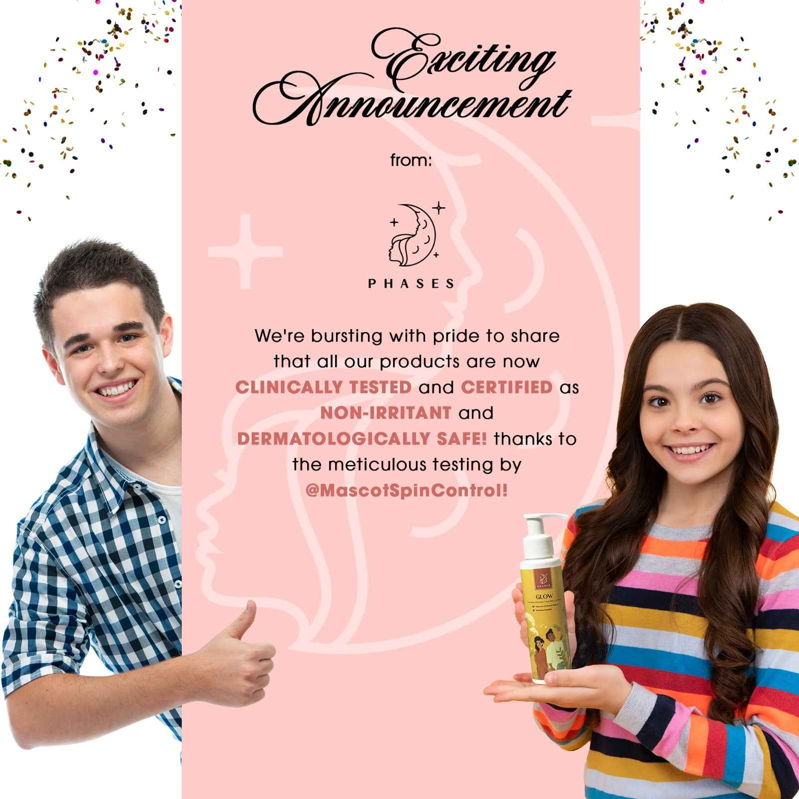 Glow Up Confirmed: Phases Products Now Clinically Certified!