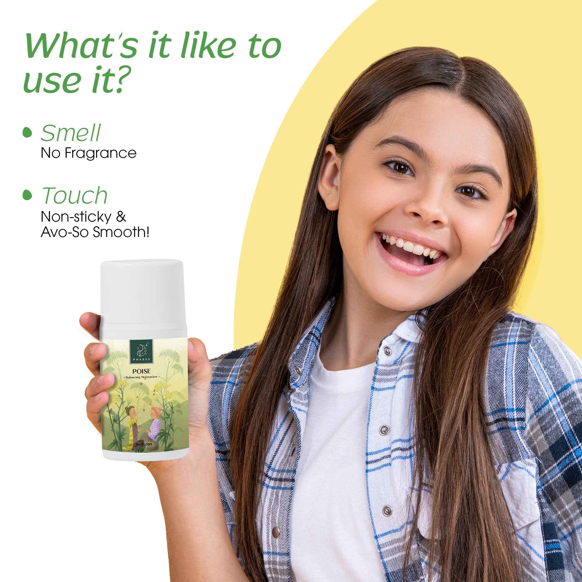 Poise- Balancing Moisturizer - (8 yrs onwards) - 50 ml - Phases Skin Care